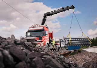 Hydraulic loading cranes Hiab X-Duo 248 EP-2 