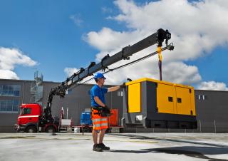 Hydraulic loading cranes Hiab XS 544 E-5 HIPRO