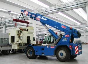 Industrial mobile cranes ORMIG 20 tm