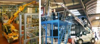 Industrial mobile cranes ORMIG 5.5 tmE