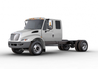 Kamyonlar Katı şasiler International Durastar 4300 107 SBA Extended Cab Cummins L9