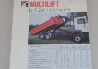 Kenar kapatma dikey takımlar Multilift LHT 260.56