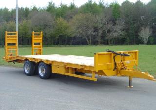 Transport technology Low bed trailers Rolland Low loader 150