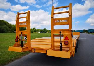 Transport technology Low bed trailers Rolland Low loader 320 L