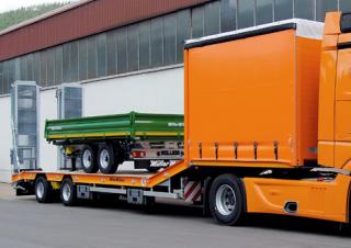 Trailers Lowbed & Step Deck Semi Trailers Müller Mitteltal TS 2 Profi