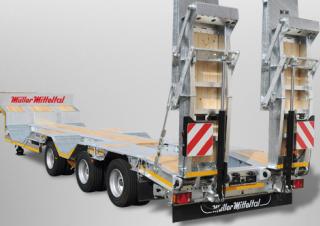 Trailers Lowbed & Step Deck Semi Trailers Müller Mitteltal TS 3 Profi