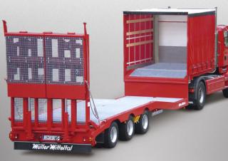 Trailers Lowbed & Step Deck Semi Trailers Müller Mitteltal TS 3 Profi
