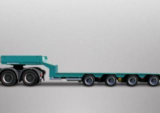 Trailers Lowbed & Step Deck Semi Trailers Müller Mitteltal TS 4 Profi