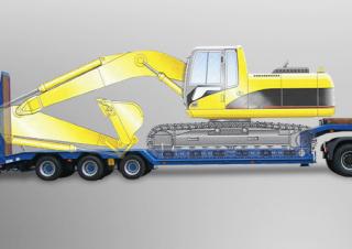 Trailers Lowbed & Step Deck Semi Trailers Müller Mitteltal TT 40 Profi