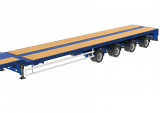 Trailers Lowbed & Step Deck Semi Trailers Goldhofer SPZ-P