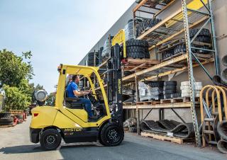 Lpg ön forkliftler Hyster H4.0UT 
