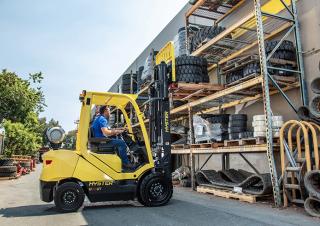 Lpg ön forkliftler Hyster H60UT