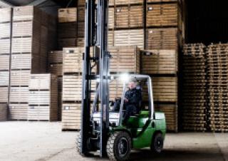 Lpg ön forkliftler Cesab M315H-GV