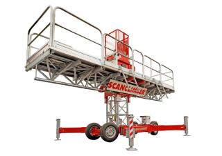 Mast Climbing Work Platforms Scanclimber Maxus SC5000 