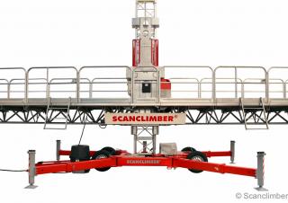 Mast Climbing Work Platforms Scanclimber Monster SC8000 