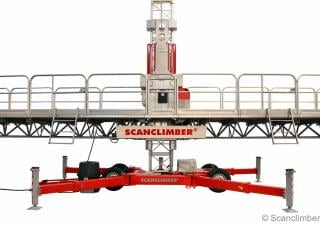 Mast Climbing Work Platforms Scanclimber Monster SC8000 