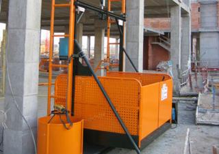 Mast Climbing Work Platforms Elevadores Alher T-1000