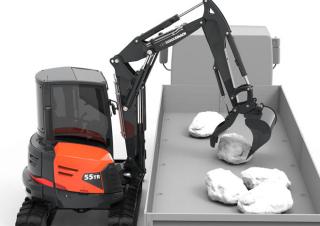 Mini ekskavatörler Eurocomach 55 TR