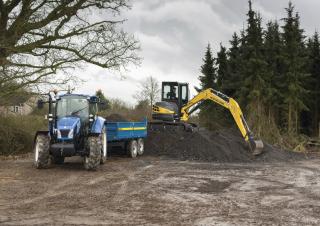 Mini ekskavatörler New Holland E50B SR