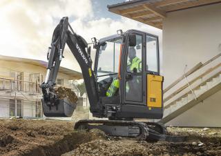 Mini ekskavatörler Volvo EC18E