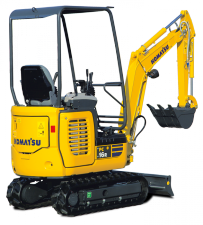 Mini ekskavatörler Komatsu PC16R-3