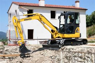 Mini ekskavatörler Komatsu PC55MR-3