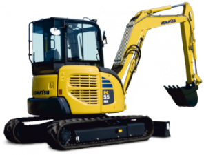 Mini ekskavatörler Komatsu PC55MR-3