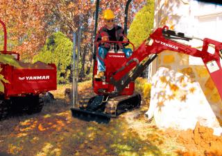 Mini ekskavatörler Yanmar SV08-1C