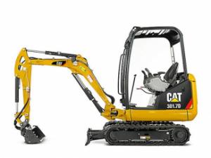 Mini Excavators Caterpillar 301.7D