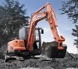 Wheel Excavators Doosan DX 55