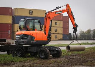 Wheel Excavators Doosan DX57W