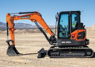 Mini Excavators Develon DX55R-7