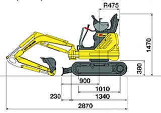 Mini Excavators New Holland E9SR