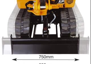 Mini Excavators Hanix H09D