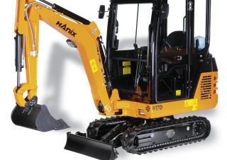 Mini Excavators Hanix H17D