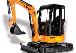 Mini Excavators Hanix H27DR Long