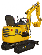 Mini Excavators Komatsu PC09-1 STD