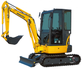 Mini Excavators Komatsu PC26MR-3