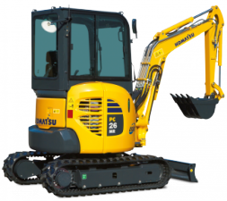 Mini Excavators Komatsu PC26MR-3