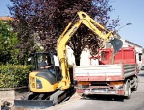 Mini Excavators Komatsu PC55MR-3
