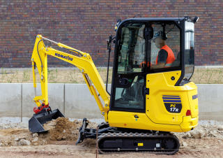 Mini Excavators Komatsu PC17R-5