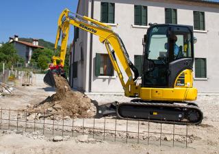 Mini Excavators Komatsu PC35MR-5