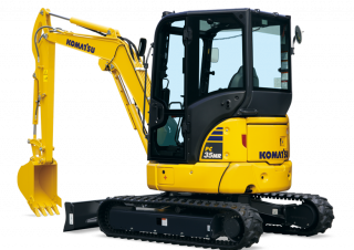 Mini Excavators Komatsu PC35MR-5