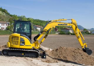 Mini Excavators Komatsu PC55MR-5E0