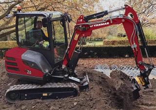 Mini Excavators Yanmar SV26
