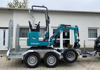 Mini Excavators Sunward SWE08B