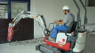 Mini Excavators Takeuchi TB 108 Hybrid
