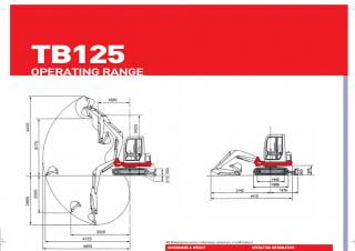 Mini Excavators Takeuchi TB 125