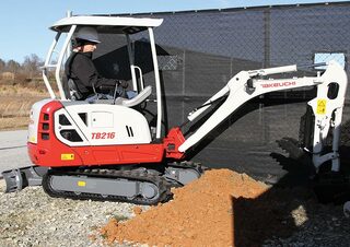 Mini Excavators Takeuchi TB 216 