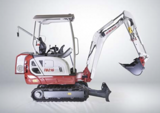 Mini Excavators Takeuchi TB 216 Hybrid
